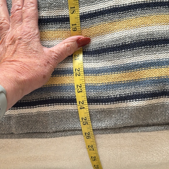 VINTAGE ONE TWO ONE COWL SWEATER- ramie and cotton blend - Picture 6 of 6